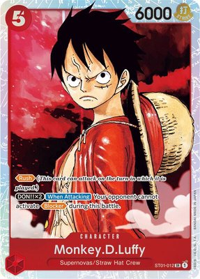 Monkey.D.Luffy (012), Starter Deck 1: Straw Hat Crew