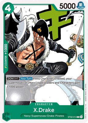 X.Drake, Starter Deck 2: Worst Generation