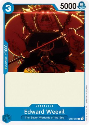 Edward Weevil, Starter Deck 3: The Seven Warlords of The Sea