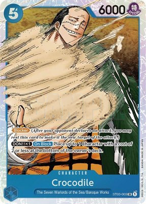 Crocodile (003), Starter Deck 3: The Seven Warlords of The Sea