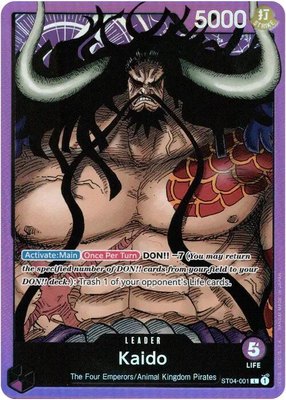 Kaido (001), Starter Deck 4: Animal Kingdom Pirates