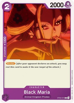 Black Maria, Starter Deck 4: Animal Kingdom Pirates