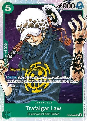 Trafalgar Law, Super Pre-Release Starter Deck 2: Worst Generation