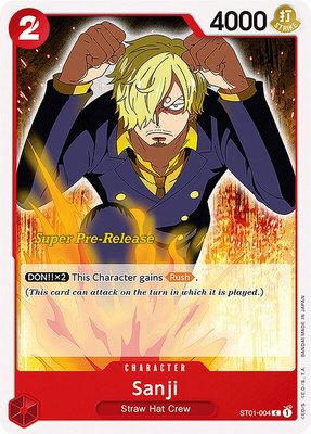 Sanji, Super Pre-Release Starter Deck 1: Straw Hat Crew