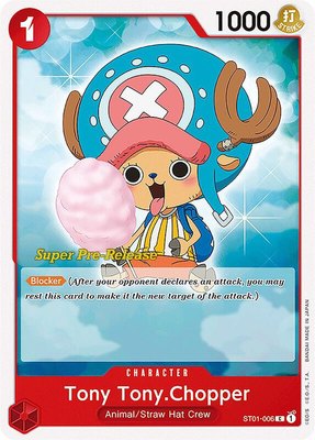 Tony Tony.Chopper, Super Pre-Release Starter Deck 1: Straw Hat Crew
