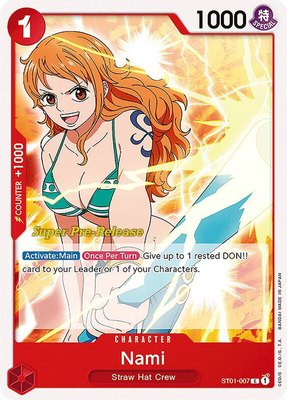 Nami, Super Pre-Release Starter Deck 1: Straw Hat Crew