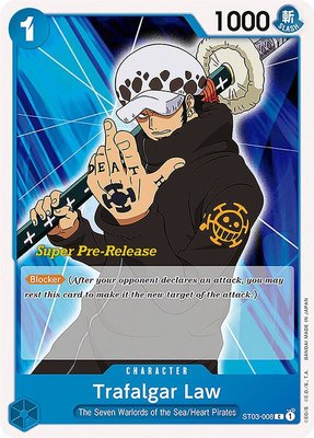 Trafalgar Law, Super Pre-Release Starter Deck 3: The Seven Warlords of the Sea