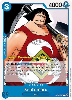 Sentomaru, Super Pre-Release Starter Deck 3: The Seven Warlords of the Sea