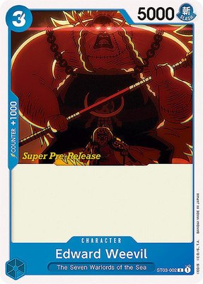 Edward Weevil, Super Pre-Release Starter Deck 3: The Seven Warlords of the Sea