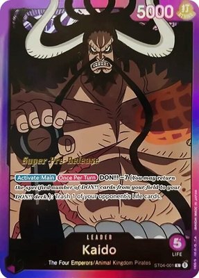 Kaido (001), Super Pre-Release Starter Deck 4: Animal Kingdom Pirates