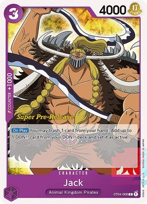 Jack, Super Pre-Release Starter Deck 4: Animal Kingdom Pirates