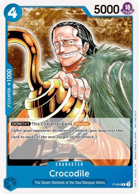 Crocodile (Promotion Pack 2022), One Piece Promotion Cards
