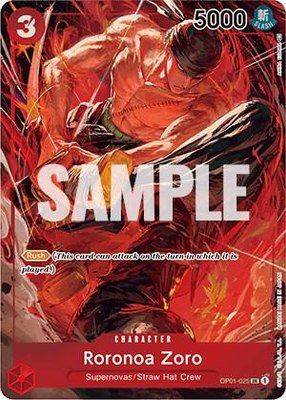 Roronoa Zoro (025) (Parallel), Romance Dawn