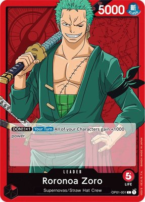 Roronoa Zoro (001), Romance Dawn
