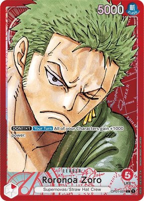 Roronoa Zoro (001) (Parallel), Romance Dawn