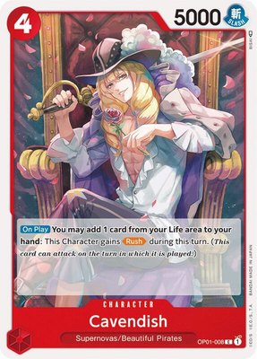 Cavendish, Romance Dawn