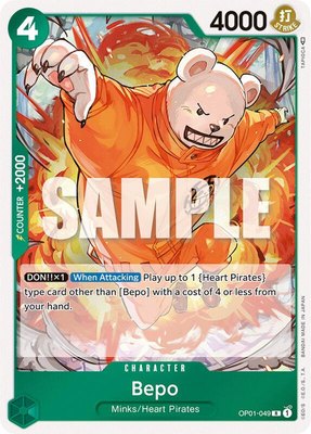 Bepo, Romance Dawn