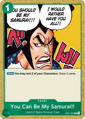 You Can Be My Samurai!!, Romance Dawn