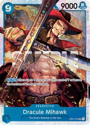 Dracule Mihawk, Romance Dawn