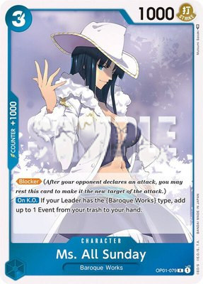 Ms. All Sunday, Romance Dawn