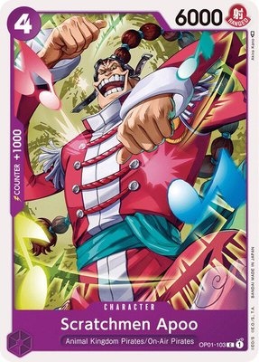 Scratchmen Apoo, Romance Dawn