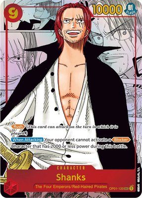 Shanks (Parallel) (Manga) (Alternate Art), Romance Dawn