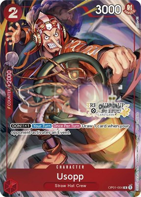 Usopp (Treasure Cup), One Piece Promotion Cards