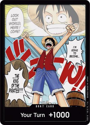DON!! Card (Manga) (Alternate Art), Romance Dawn