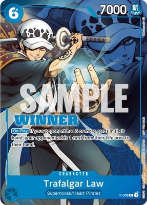Trafalgar Law (Winner Pack Vol. 1), One Piece Promotion Cards