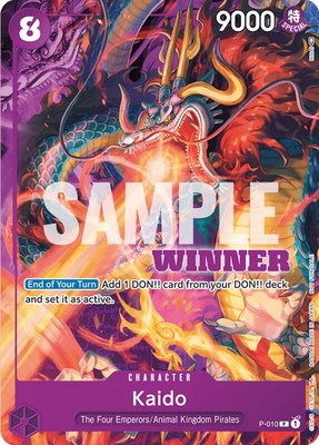 Kaido (Winner Pack Vol. 1), One Piece Promotion Cards