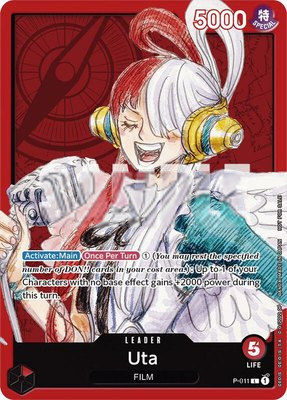 Uta (One Piece Film Red), One Piece Promotion Cards