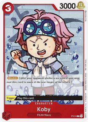 Koby (One Piece Film Red), One Piece Promotion Cards
