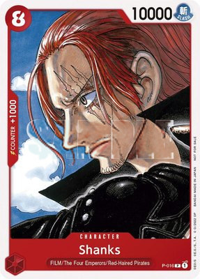 Shanks (One Piece Film Red), One Piece Promotion Cards