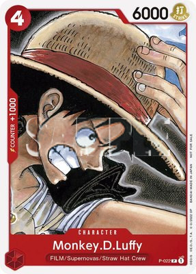 Monkey.D.Luffy (One Piece Film Red), One Piece Promotion Cards