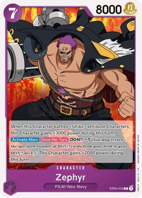 Zephyr, Starter Deck 5: Film Edition