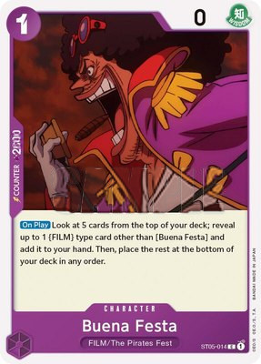 Buena Festa, Starter Deck 5: Film Edition