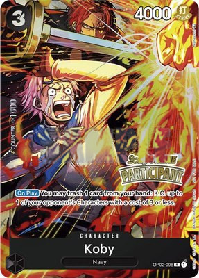 Koby (Online Regional 2023) [Participant], One Piece Promotion Cards