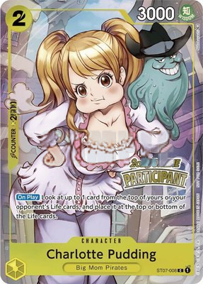 Charlotte Pudding (Online Regional 2023) [Participant], One Piece Promotion Cards