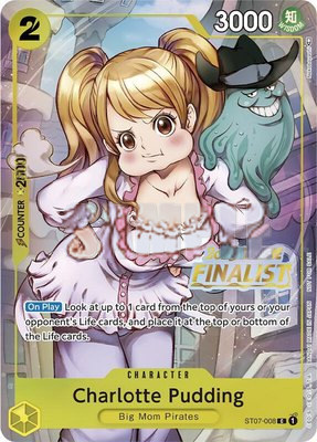 Charlotte Pudding (Online Regional 2023) [Finalist], One Piece Promotion Cards