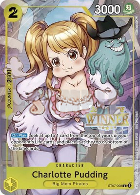 Charlotte Pudding (Online Regional 2023) [Winner], One Piece Promotion Cards