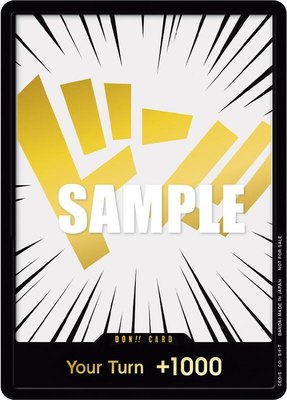 DON!! Card (Gold), One Piece Promotion Cards