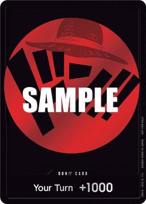 DON!! Card (Red), One Piece Promotion Cards