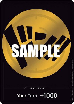 DON!! Card (Yellow), One Piece Promotion Cards