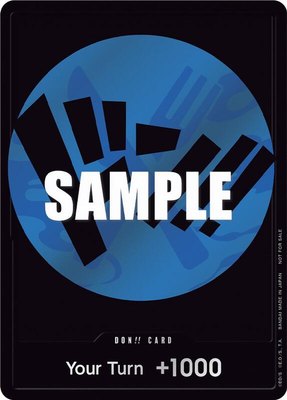 DON!! Card (Blue), One Piece Promotion Cards