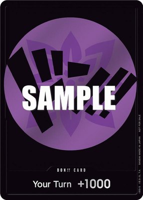 DON!! Card (Purple), One Piece Promotion Cards