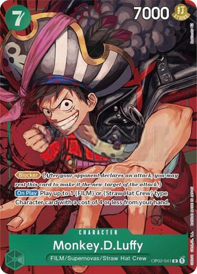 Monkey.D.Luffy (041) (Alternate Art), Paramount War