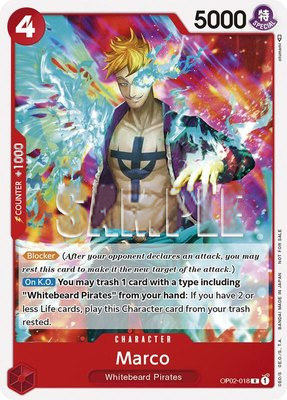 Marco (Promotion Pack 2023), One Piece Promotion Cards