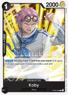 Koby (Promotion Pack 2023), One Piece Promotion Cards