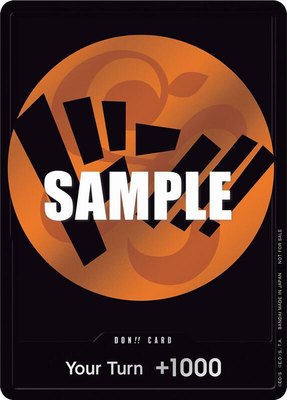 DON!! Card (Orange), One Piece Promotion Cards
