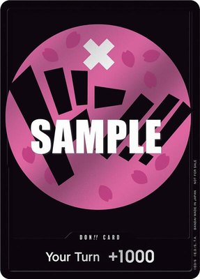 DON!! Card (Pink), One Piece Promotion Cards